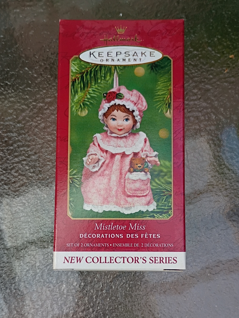 Hallmark Pink Mistletoe Miss Keepsake Ornament